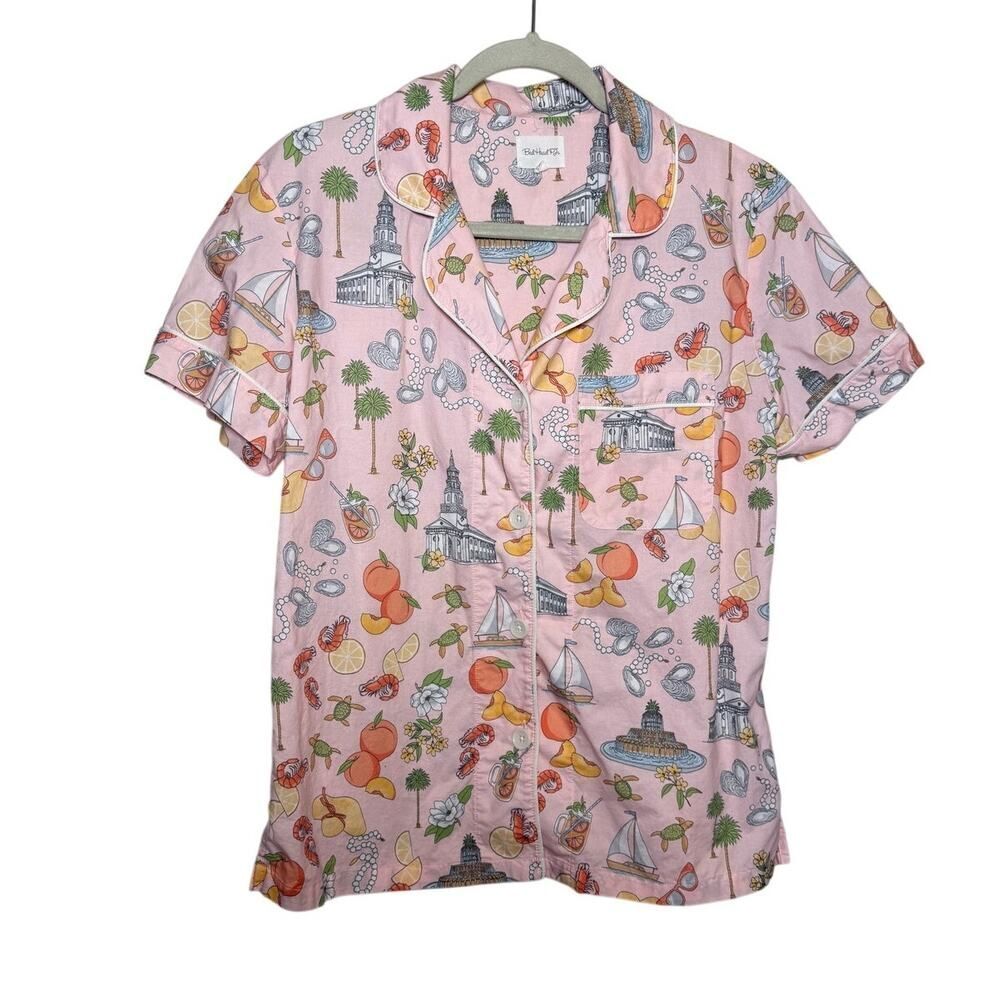 BedHead Pajamas Charming Charleston Sleep Top Women’s Size S - Picture 3 of 8